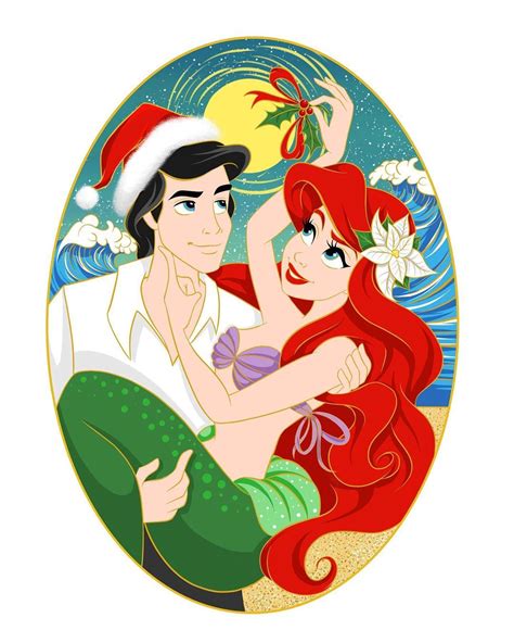 eric christmas|disney ariel and eric christmas.